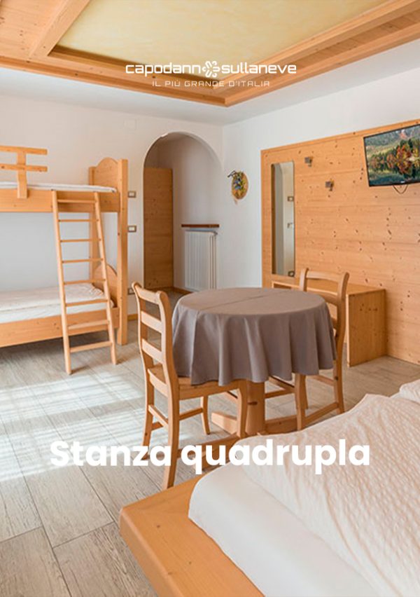 Stanza quadrupla Stanza quadrupla - Agritur Casamela