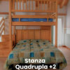 Stanza quadrupla +2 Stanza quadrupla +2 - Agritur Vento Alpino