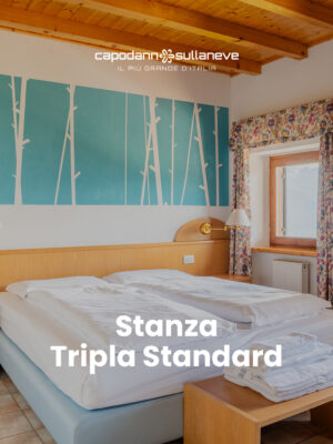 Stanza tripla standard 1 notte - Hotel Enrosadira