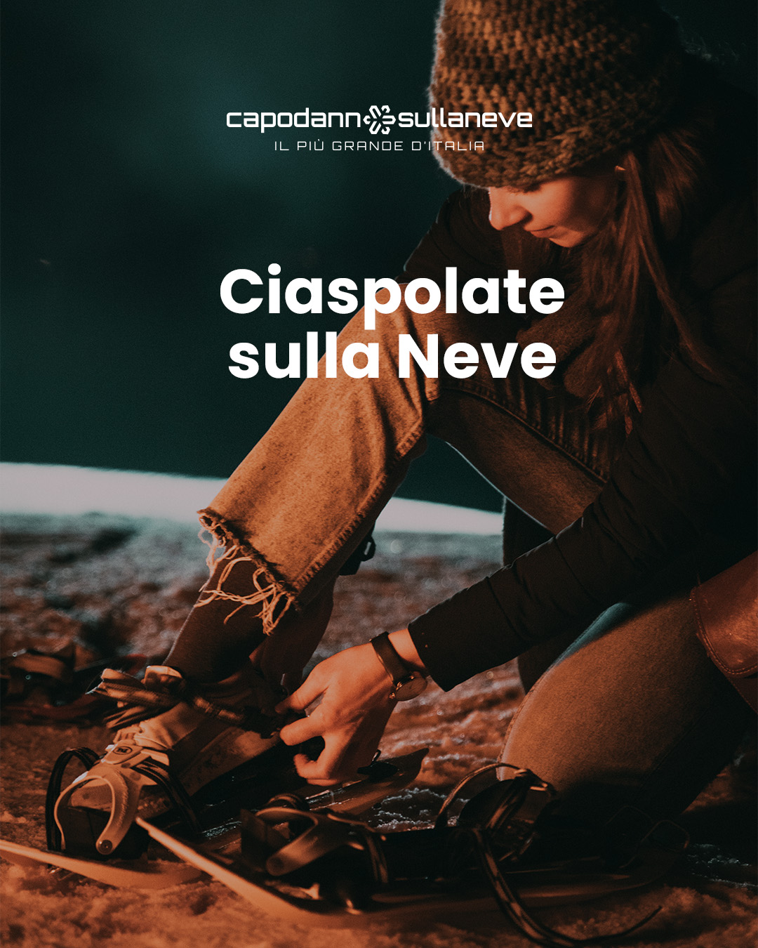 AperiCiaspola: ciaspolata notturna con vista panoramica e apericena in baita - 29 dicembre
