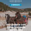 Escursione_con_slitta_2 gennaio Escursione con slitta trainata dai cavalli, tra i boschi, i masi e i Presepi di Ruffrè - 2 gennaio