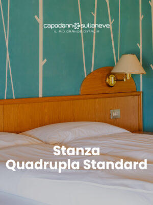 Stanza quadrupla standard 3 notti - Hotel Enrosadira
