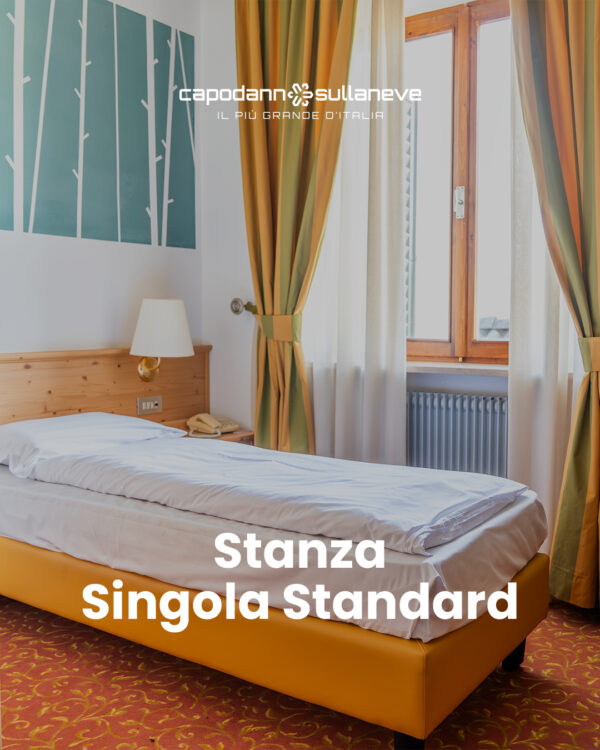 Stanza singola standard 2 notte - Hotel Enrosadira