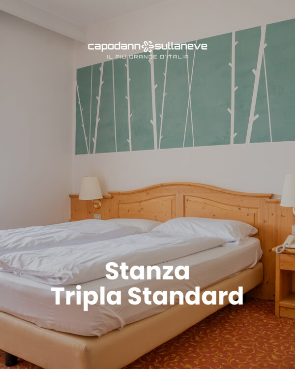 Tripla Standard 3 notti hotel enrosadira Stanza tripla standard 3 notti - Hotel Enrosadira