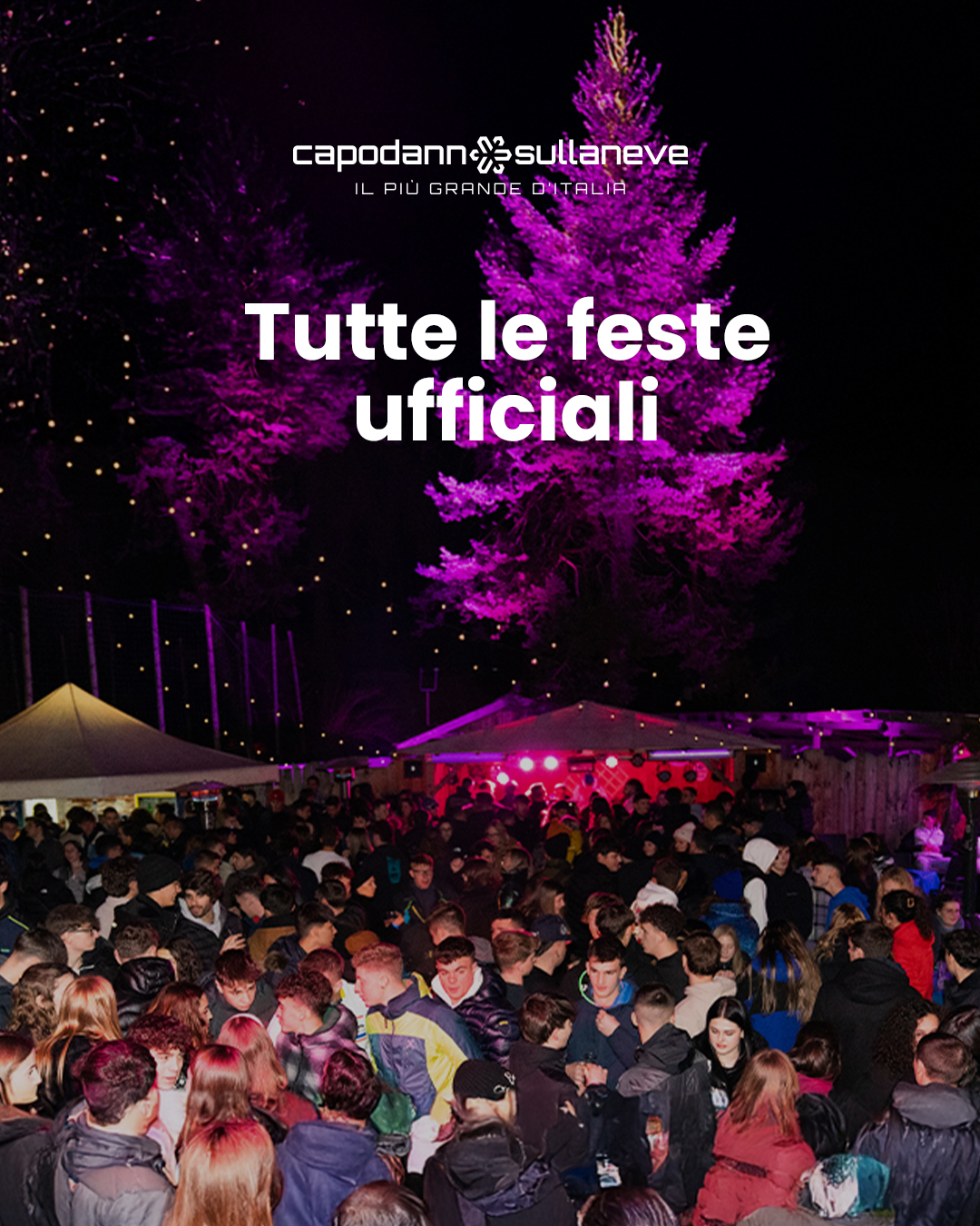 tutte le feste ufficiali Ice Fluo Party - 30 dicembre Chalet di Coredo