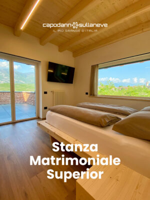 Stanza matrimoniale superior - Agritur Casamela