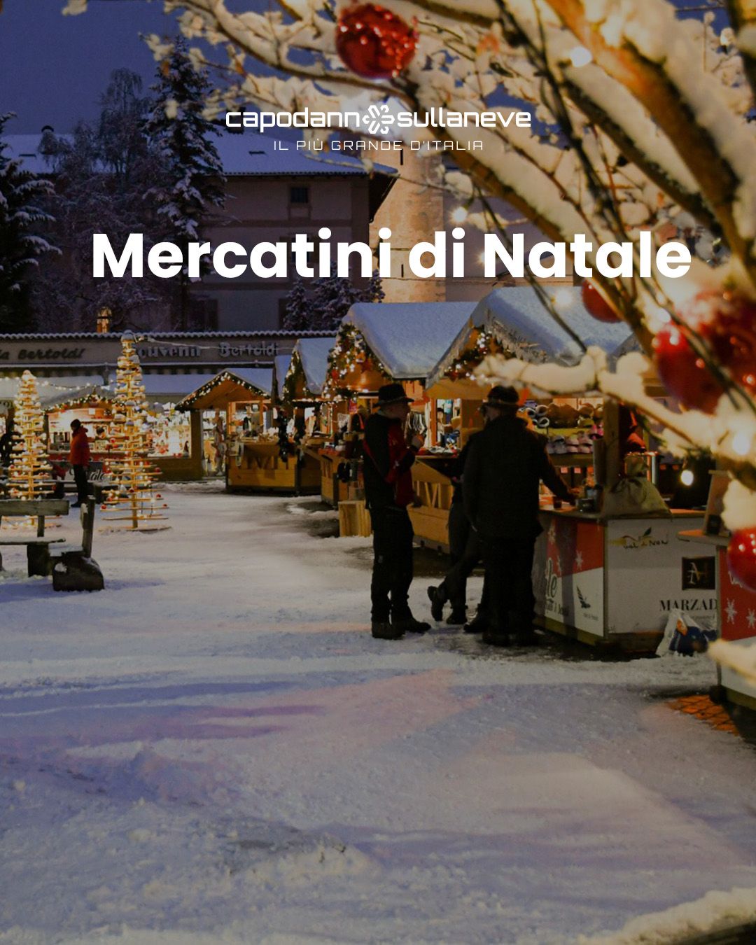 Mercatini di Natale cesto regalo e degustazione