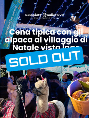 Cena Tipica al Villaggio di Natale delle Plaze_soldout Fiaccolata nel bosco con visita al Santuario di San Romedio e alla tana dell’orso - 30 dicembre