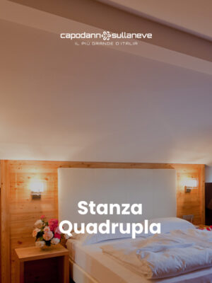 Stanza quadrupla - Albergo Tuenno